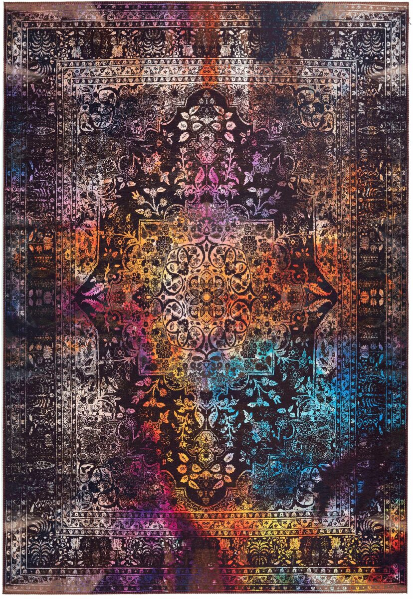 Bild 3 von Teppich Emery, Bruno Banani, rechteckig, Höhe: 6 mm, Vintage-Design, Orient-Dekor, mit Bordüre, Kurzflor