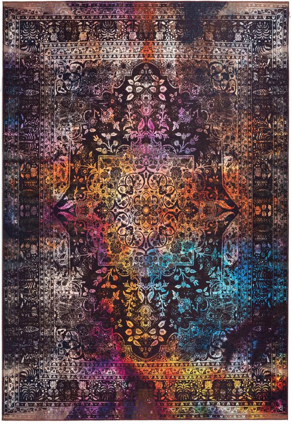 Bild 3 von Teppich Emery, Bruno Banani, rechteckig, Höhe: 6 mm, Vintage-Design, Orient-Dekor, mit Bordüre, Kurzflor