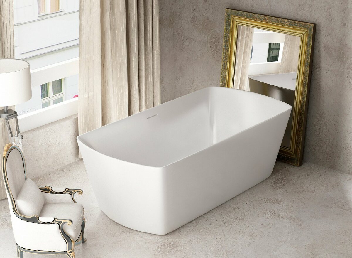 Bild 1 von Sanotechnik Badewanne Orlando, (4-tlg), B/T/H 180/85/61,5 cm