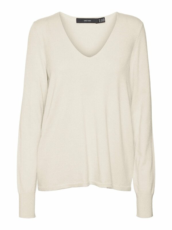 Bild 1 von Vero Moda V-Ausschnitt-Pullover VMHAPPINESS LS V-NECK PULLOVER GA BOO