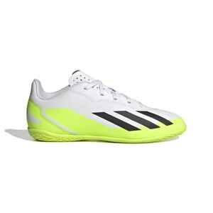 Kinder Fussball Hallenschuh/Futsal - ADIDAS X CRAZYFAST.4 IN weiss