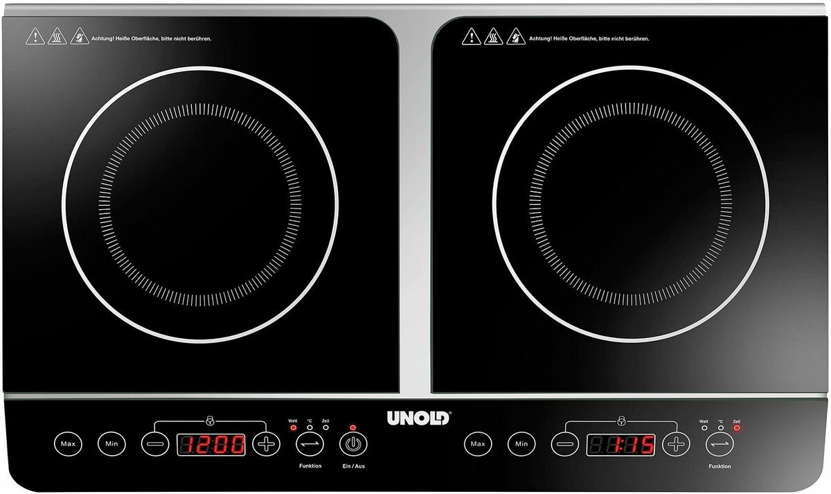 Bild 3 von Unold Doppel-Induktionskochplatte Doppel-Elegance 58175