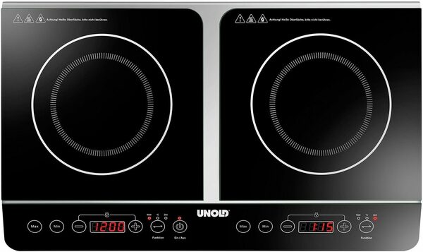 Bild 3 von Unold Doppel-Induktionskochplatte Doppel-Elegance 58175