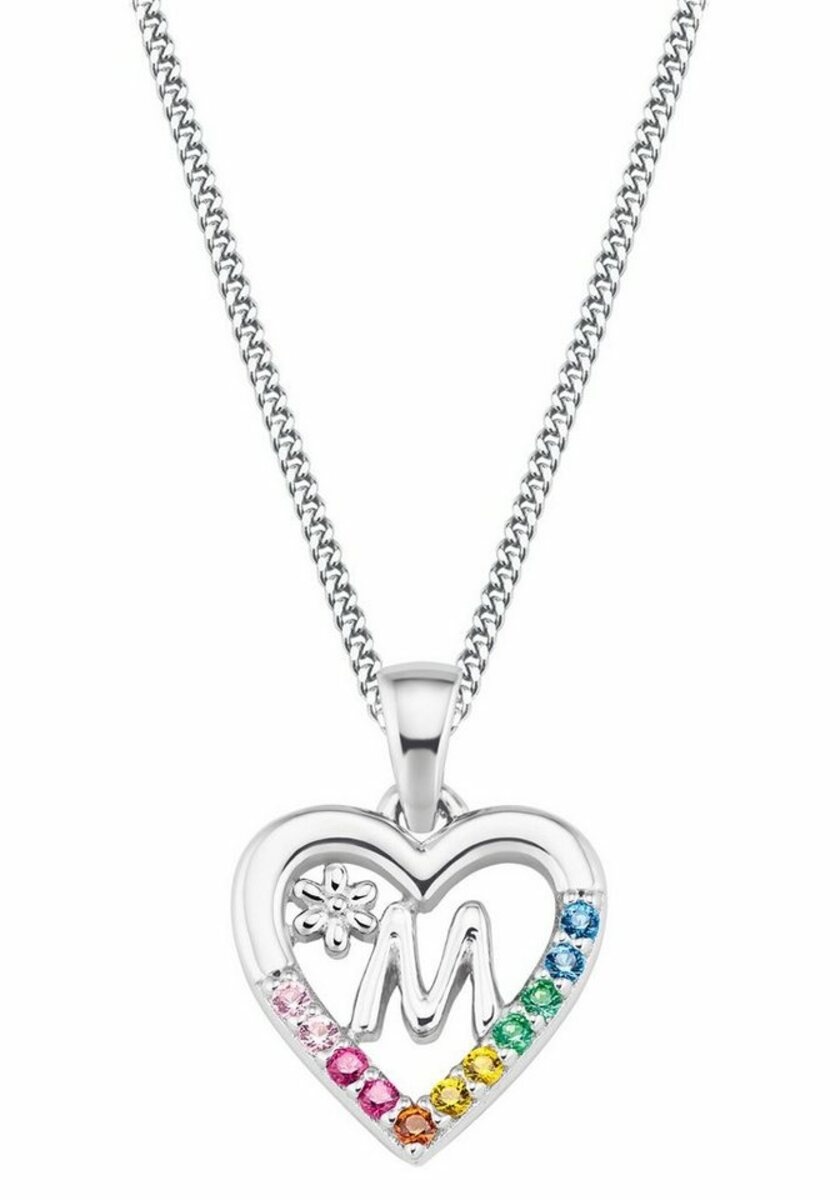 Bild 1 von Prinzessin Lillifee Kette mit Anhänger Herz/Buchstaben, 2027876, mit Zirkonia
