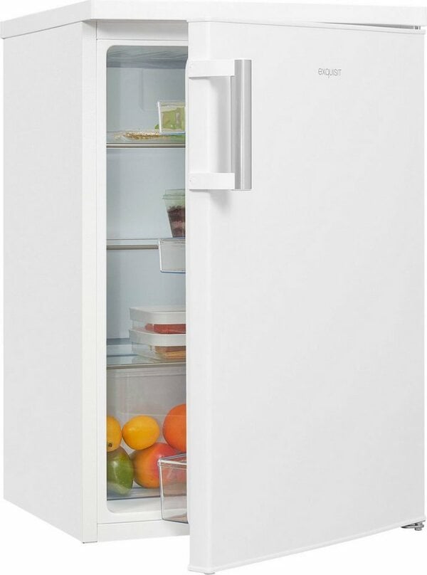 Bild 1 von exquisit Kühlschrank KS16-V-H-010D weiss, 85,5 cm hoch, 56 cm breit