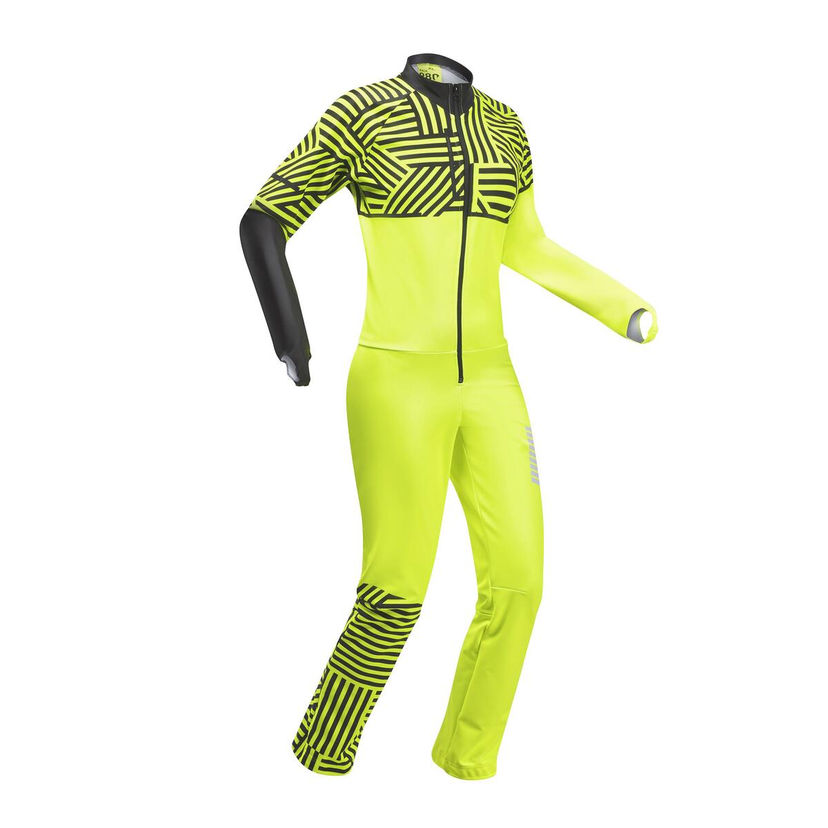 Bild 2 von Rennanzug Ski Kinder Club Wettbewerb - 980 gelb