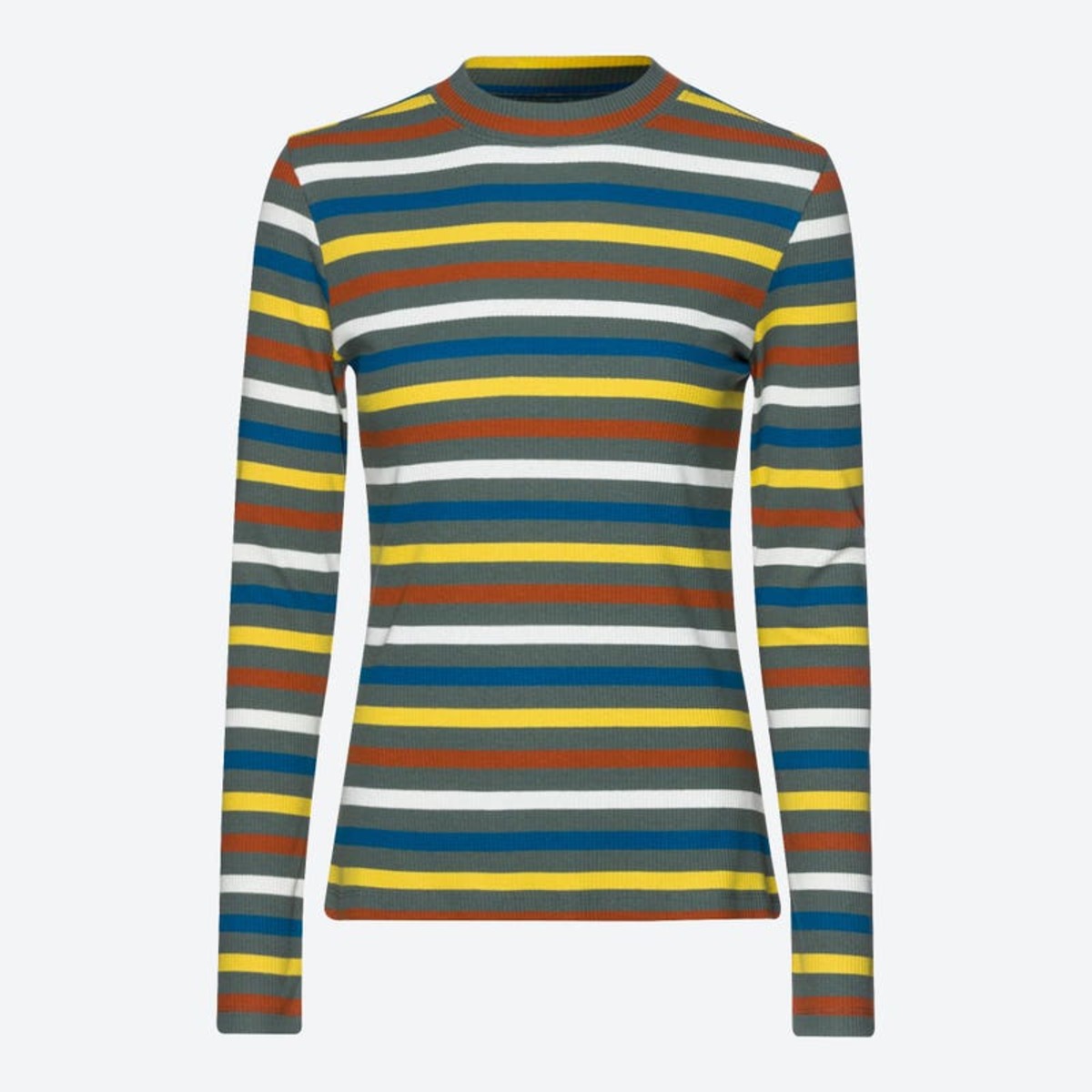 Bild 1 von Damen-Langarmshirt in Rippen-Optik