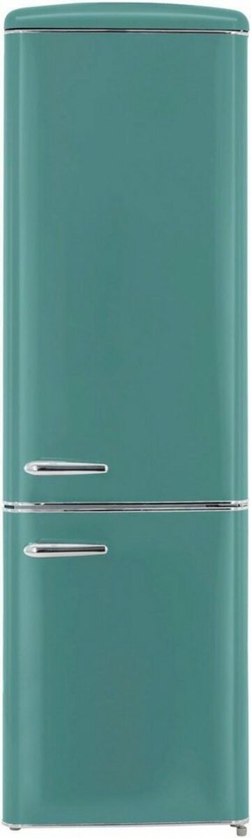 Bild 1 von exquisit Kühl-/Gefrierkombination RKGC250-70-H-160E taubenblau, 181 cm hoch, 55 cm breit