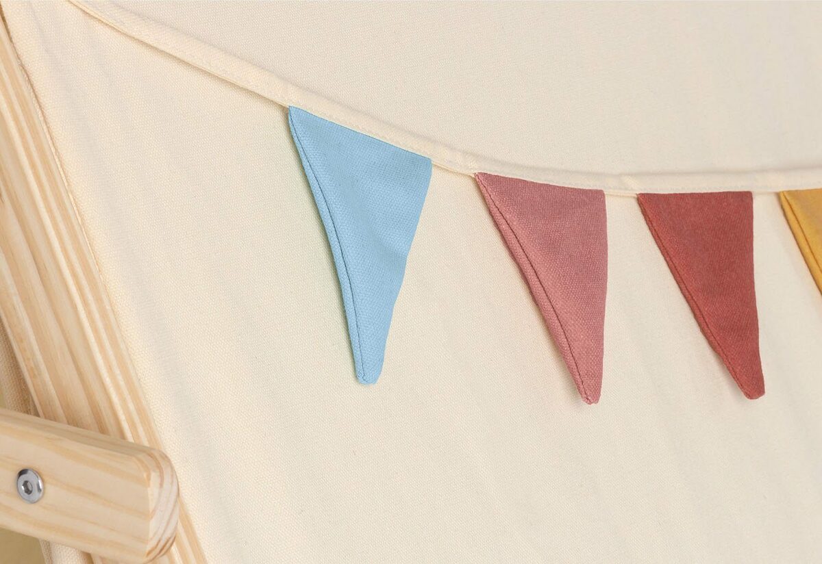 Bild 3 von Pinolino® Spielzelt Yuma mit Zeltstangen aus Holz