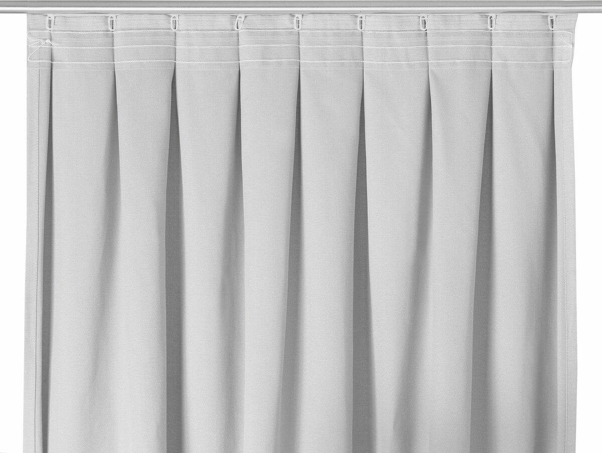 Bild 3 von Vorhang Inuit, Neutex for you!, Kräuselband (1 St), blickdicht, Uni mit Samtoptik