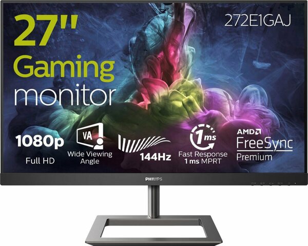 Bild 1 von Philips 272E1GAJ Gaming-LED-Monitor (68,6 cm/27 ", 1920 x 1080 px, Full HD, 144 Hz, LCD)