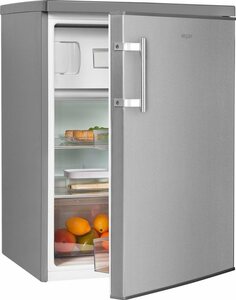 exquisit Kühlschrank KS18-4-H-170E inoxlook, 85,0 cm hoch, 60,0 cm breit