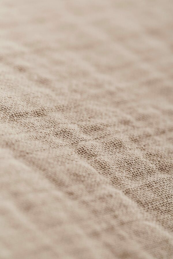 Bild 3 von Bettwäsche Musselinbettwäsche, s.Oliver, Musselin, Markenbettwäsche in moderner Crinkle-Optik mit Logo-Stickerei