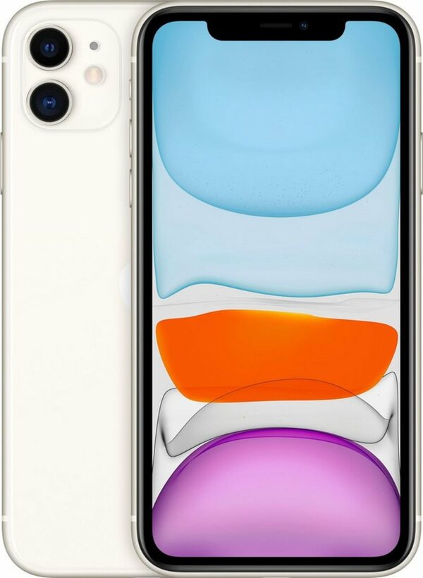 Bild 1 von Apple iPhone 11 Smartphone (15,5 cm/6,1 Zoll, 64 GB Speicherplatz, 12 MP Kamera, ohne Strom-Adapter und Kopfhörer)
