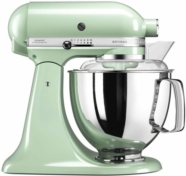 Bild 4 von KitchenAid Küchenmaschine 5KSM175PSEPT PISTAZIE, 300 W, 4,8 l Schüssel, mit Zubehör im Wert von ca. 112,-€ UVP