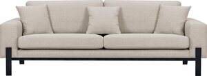OTTO products 3-Sitzer Enno, Verschiedene Bezugsqualitäten: Baumwolle, recyceltes Polyester