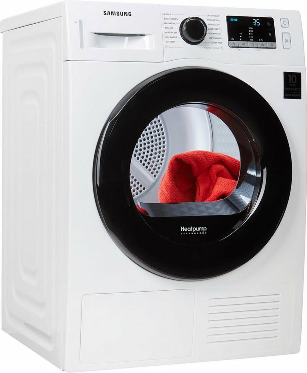 Bild 1 von Samsung Wärmepumpentrockner DV81TA220AE/EG, 8 kg, Knitterschutz