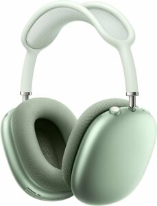 Apple AirPods Max Over-Ear-Kopfhörer (Active Noise Cancelling (ANC), Rauschunterdrückung, Sprachsteuerung, Transparenzmodus, integrierte Steuerung für Anrufe und Musik, kompatibel mit Siri, Siri,