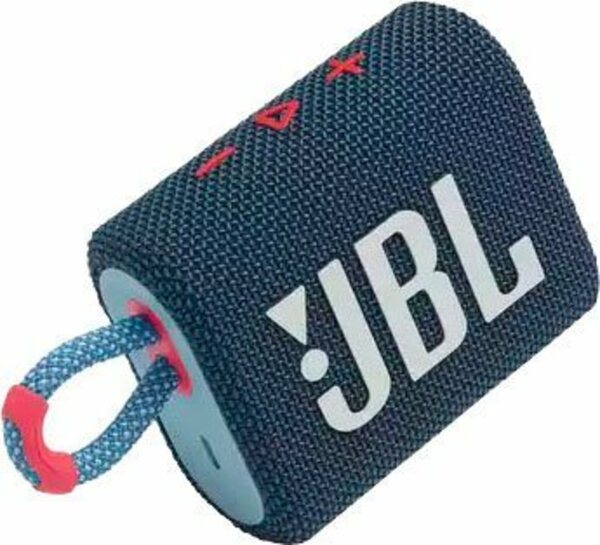 Bild 1 von JBL GO 3 Portable-Lautsprecher (Bluetooth, 4,2 W, wasser- und staubfest)