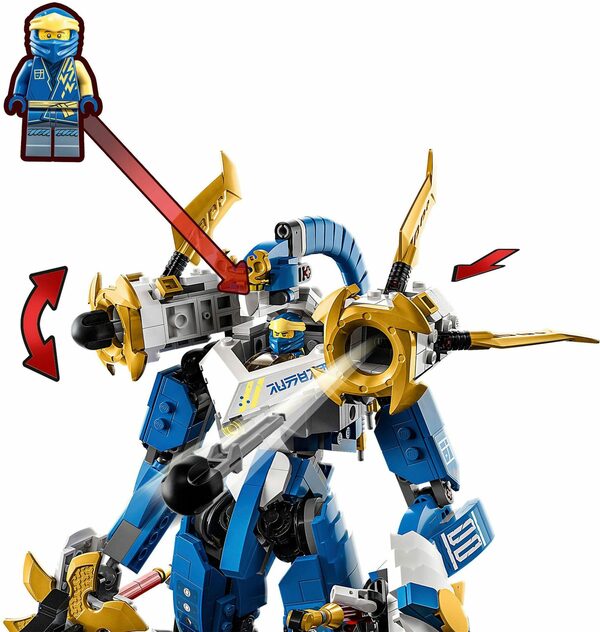 Bild 2 von LEGO® Konstruktionsspielsteine Jays Titan-Mech (71785), LEGO® NINJAGO, (794 St), Made in Europe