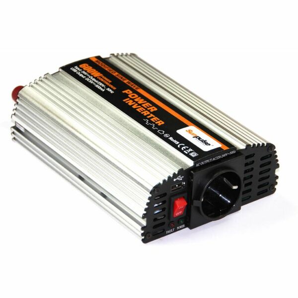 solartronics Spanningsomvormer FS3000D 12V 3000/6000 Watt pure sinus BLAUW m. Display FS Serie Inverter omvormer