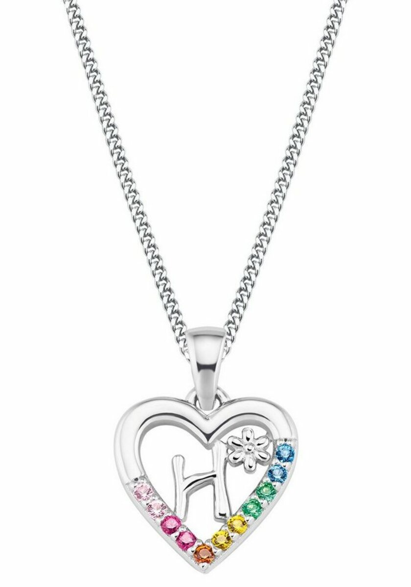 Bild 1 von Prinzessin Lillifee Kette mit Anhänger Herz/Buchstaben, 2027876, mit Zirkonia