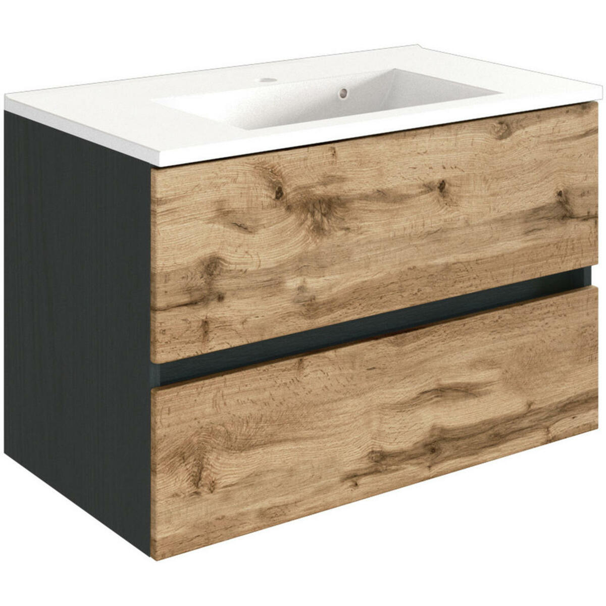 Bild 1 von Held WASCHTISCHKOMBI Grau, Eiche Wotan