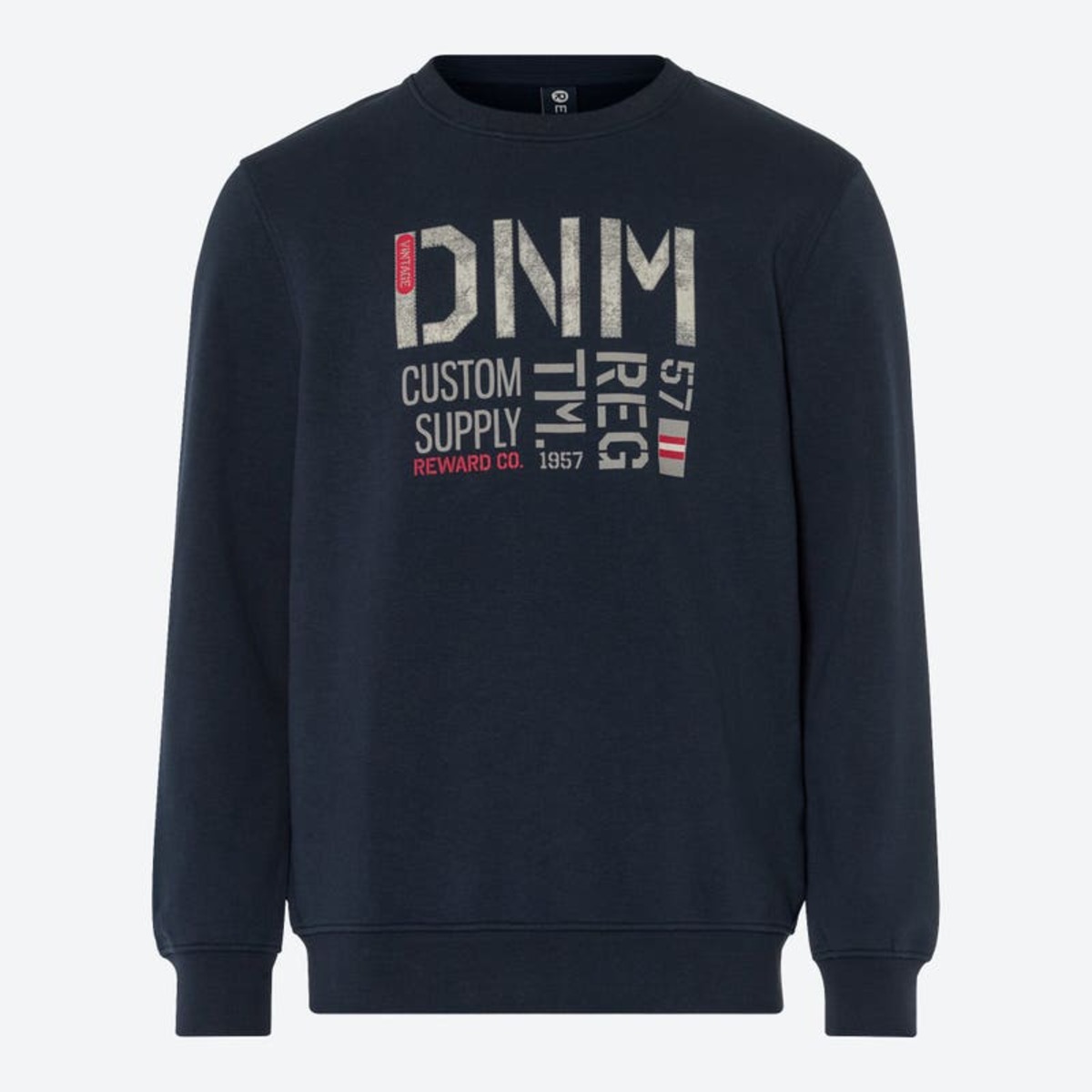 Bild 1 von Herren-Sweatshirt mit Rundhalsausschnitt
