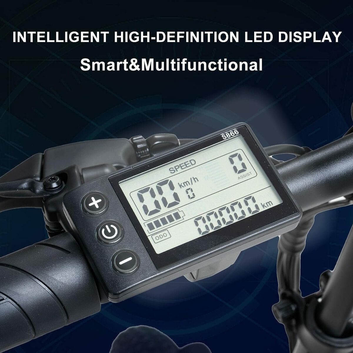 Bild 3 von COLORWAY E-Bike mit Tasche 20 Zoll x 3 Fat Luftreifen Faltrad, 36 V/15 Ah StVZO