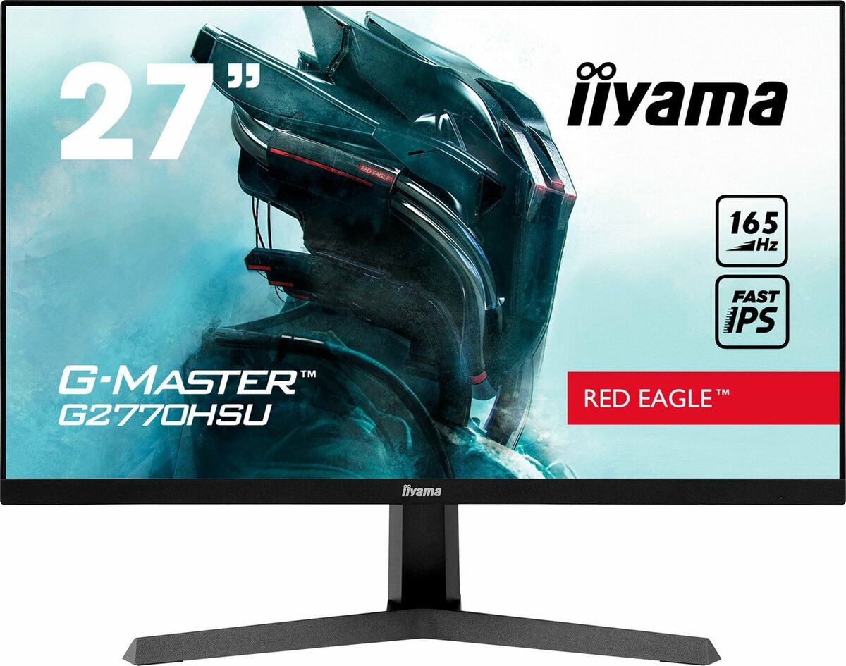 Bild 1 von Iiyama G-MASTER G2770HSU-B1 LED-Monitor (68,6 cm/27 ", 1920 x 1080 px, Full HD, 0,8 ms Reaktionszeit, 165 Hz, IPS-LED)