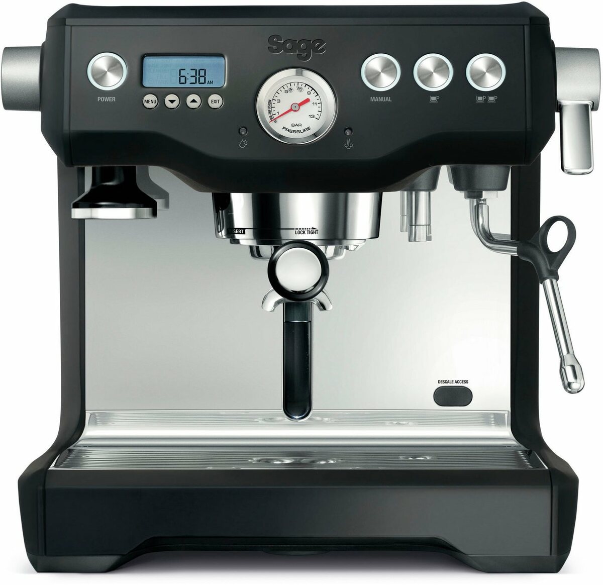 Bild 1 von Sage Espressomaschine the Dual Boiler, SES920BTR, Black Truffle