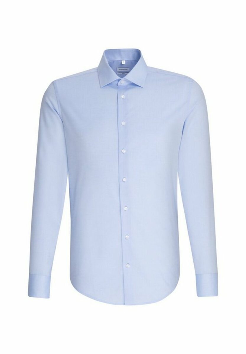 Bild 1 von seidensticker Businesshemd Slim Slim Extra langer Arm Kentkragen Uni