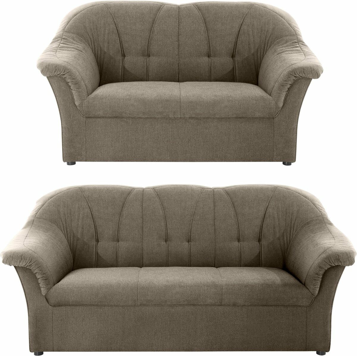 Bild 1 von DOMO collection Polstergarnitur Pegnitz, (Set), 3-Sitzer & 2-Sitzer-Set