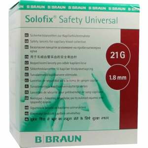 Solofix Safety Univers.lanzet.21 G 1,8 m 200  St