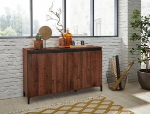 INOSIGN Sideboard Genio Industrial, Mit wendbare Blende in weiß/ anthrazit, Breite 138 cm