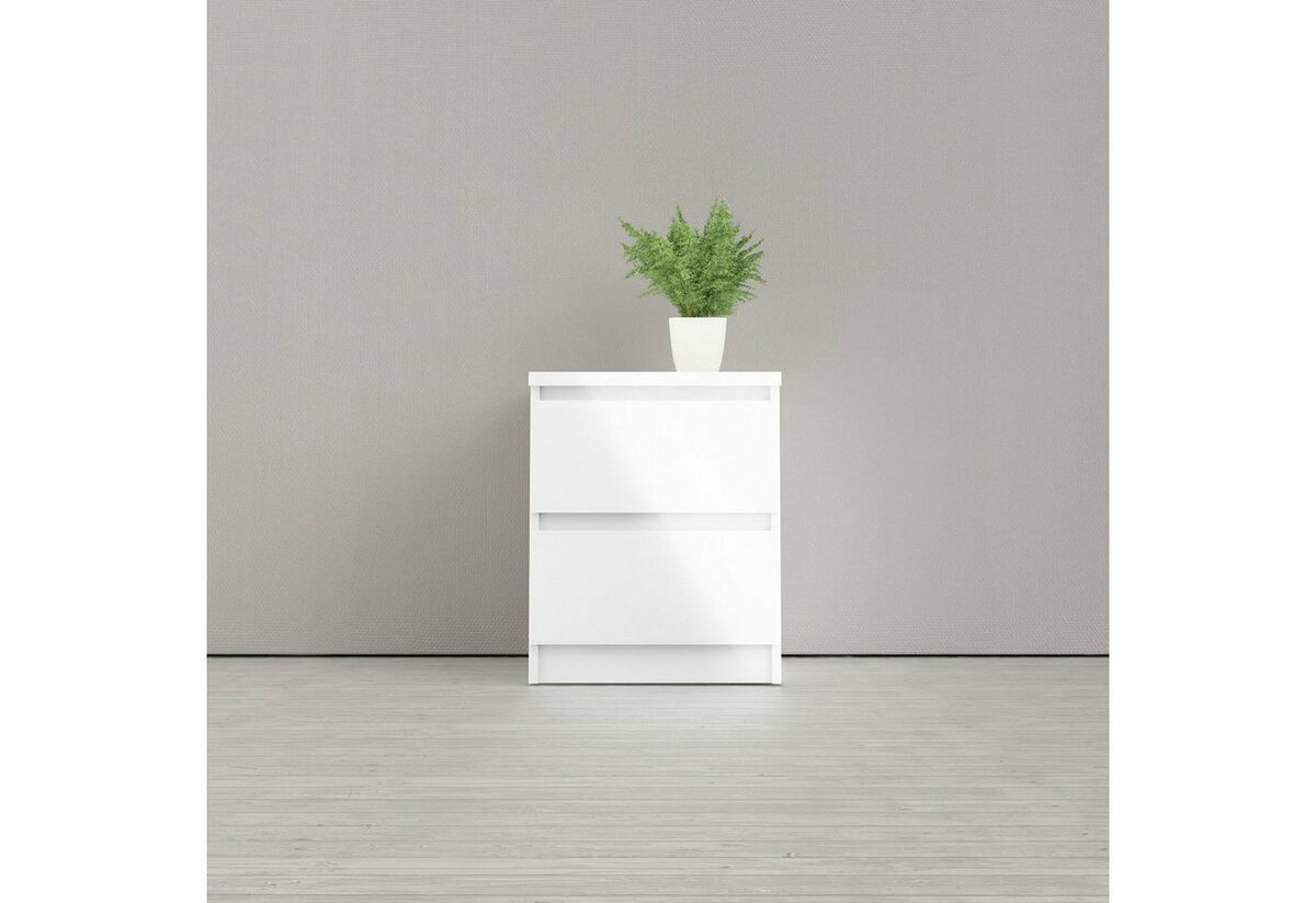 Bild 1 von Home affaire Nachttisch Naia, Eleganter Nachttisch mit 2 Schubladen