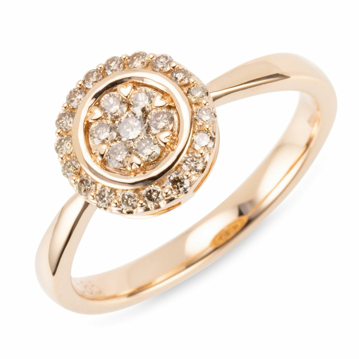 Bild 1 von DE BRUIN Ring 25 Brillanten zus. ca. 0,25ct Gold 585