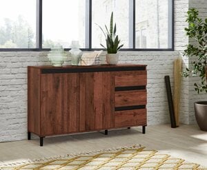 INOSIGN Sideboard Genio Industrial, Mit wendbare Blende in weiß/ anthrazit, Breite 138 cm