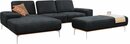 Bild 1 von W.SCHILLIG Ecksofa run, mit elegantem Holzsockel, Füße in Chrom glänzend, Breite 279 cm