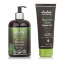 Bild 1 von ahuhu organic hair care Hawaiian Herbs Shampoo 500ml & Intensive Care 200ml
