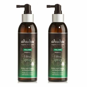 ahuhu organic hair care Volume Bamboo Lifting Spray Duo 2x 200ml