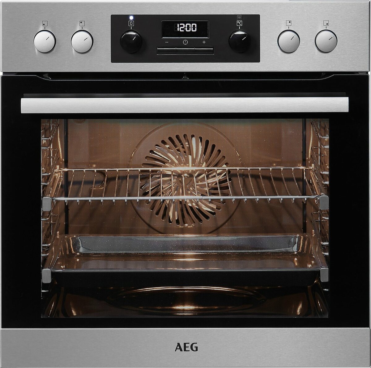 Bild 1 von AEG Induktions Herd-Set EEB331010M, mit Backauszug, Hob²Hood - Funktion