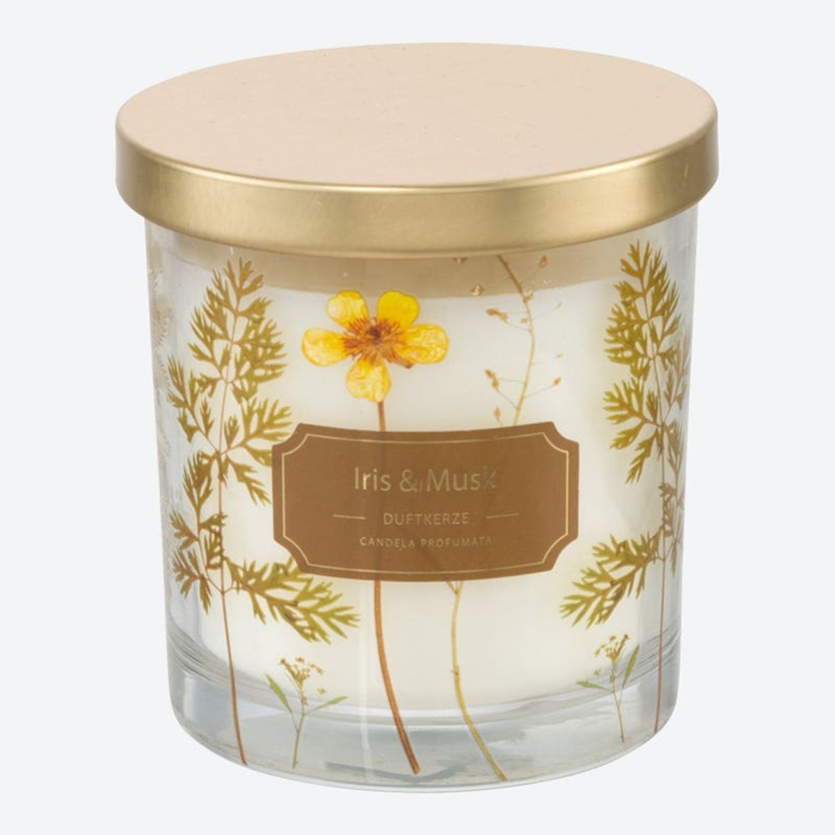 Bild 1 von Kerze im Glas, ca. 210g, ca. 8x8x9cm