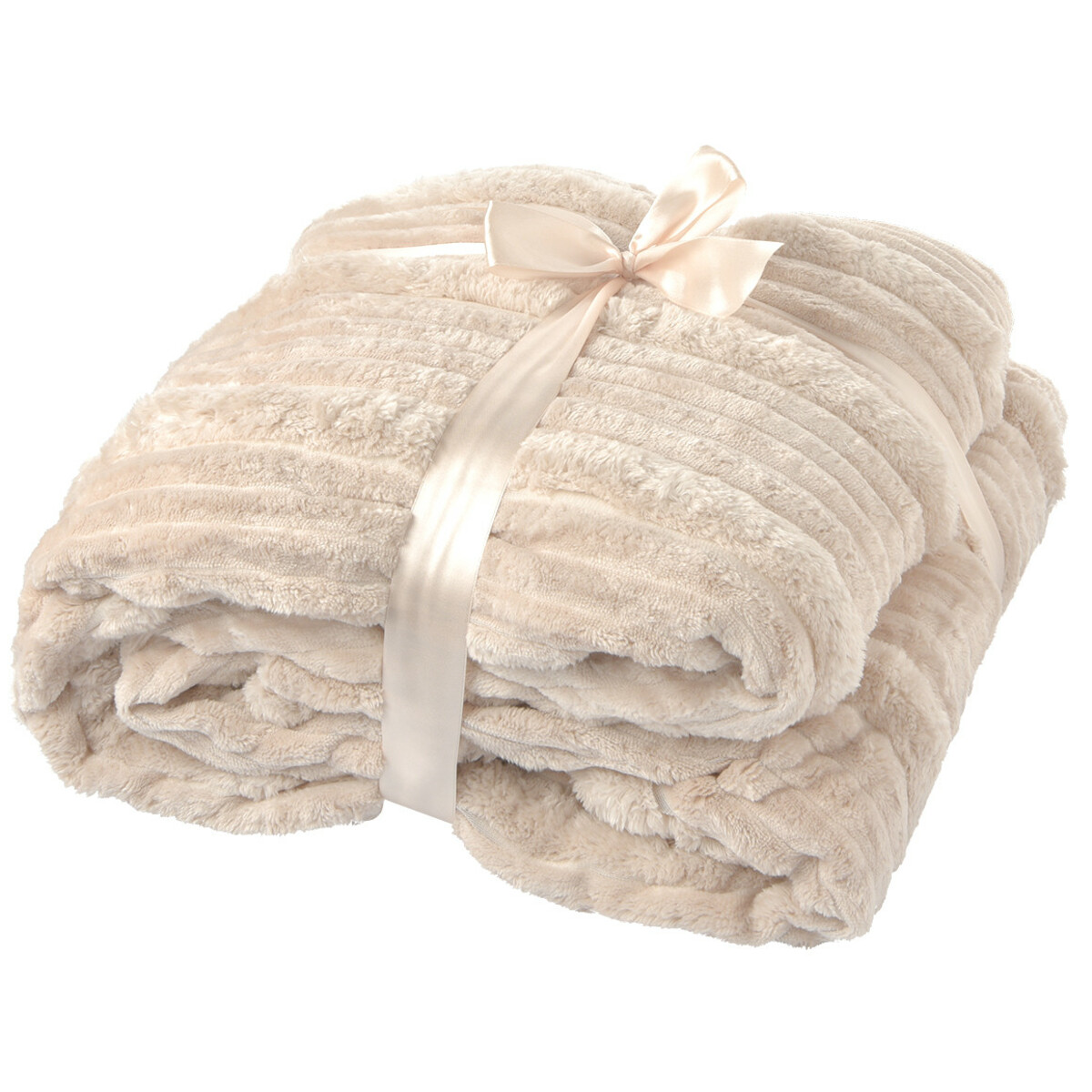 Bild 1 von Kuscheldecke in Streifen-Optik