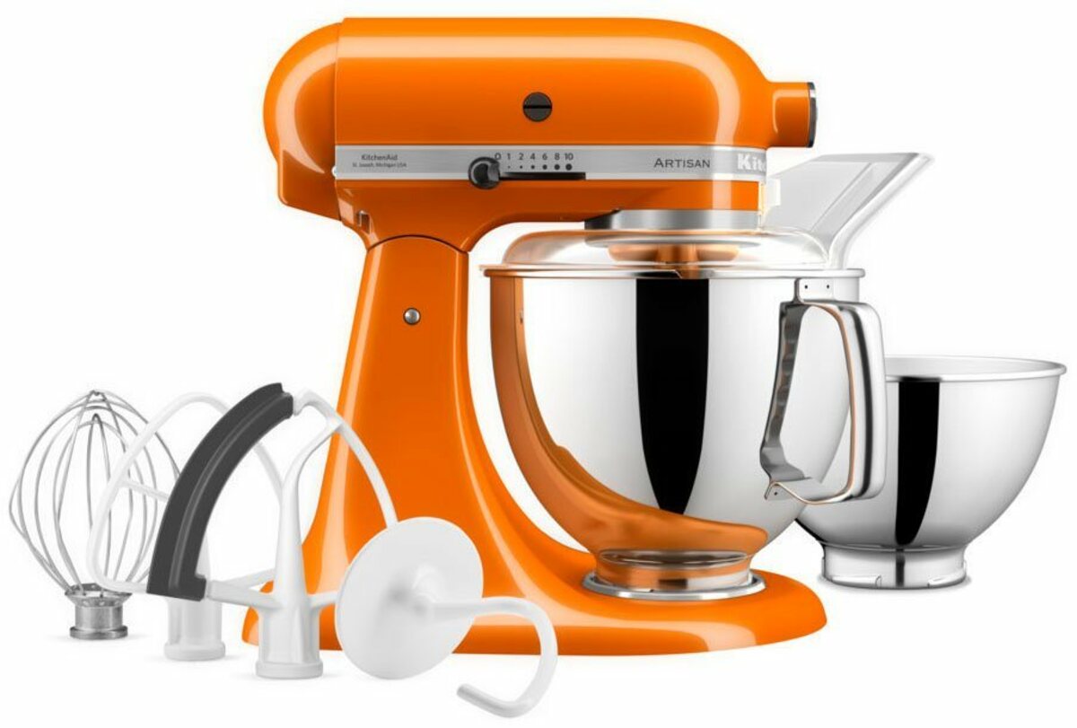 Bild 1 von KitchenAid Küchenmaschine 5KSM175PSEHY HONEY, 300 W, 4,8 l Schüssel