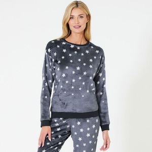 Damen-Freizeit-Pullover mit Sternenmuster