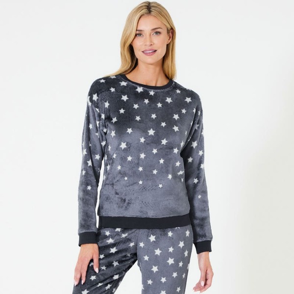 Bild 1 von Damen-Freizeit-Pullover mit Sternenmuster