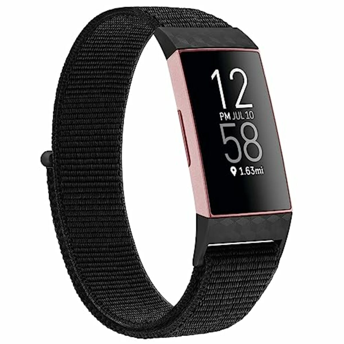 Bild 1 von AK Nylon Ersatzarmband Kompatibel mit Fitbit Charge 3 Armband/Fitbit Charge 4 Armband, Weiches Atmungsaktive Sports Verstellbares Uhrenarmband für Damen und Herren