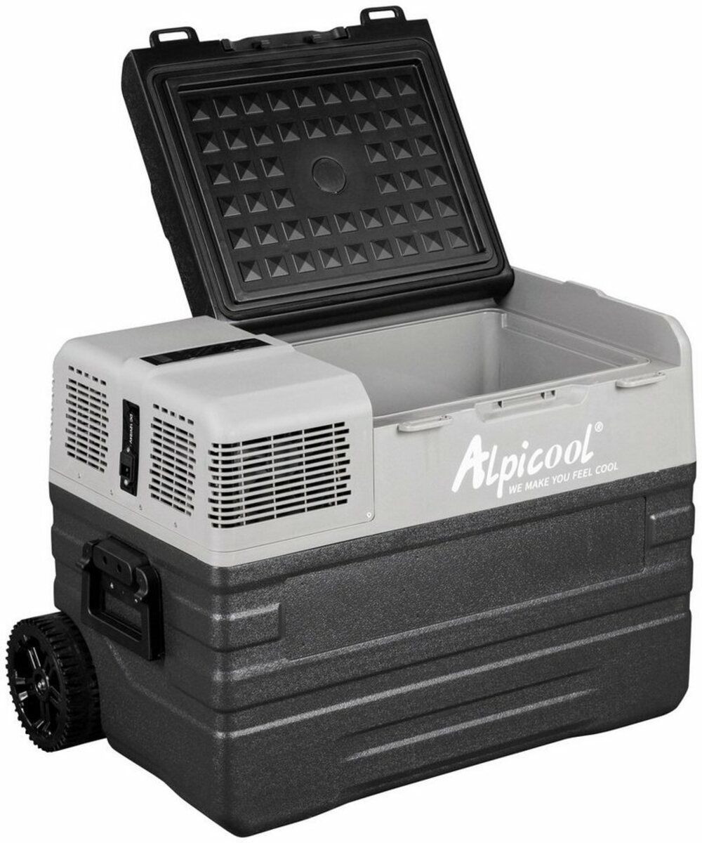 Bild 1 von ALPICOOL Elektrische Kühlbox NX42, 42 l, 42L Kompressor-Kühlbox, im Fahrzeug und zu Hause nutzbar