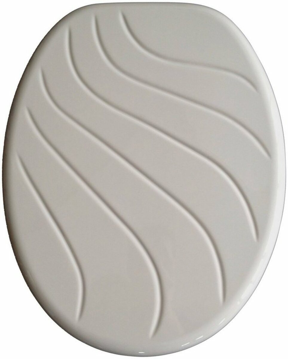 Bild 1 von ADOB WC-Sitz Carina manhattan, mit Messing verchromten Scharnieren